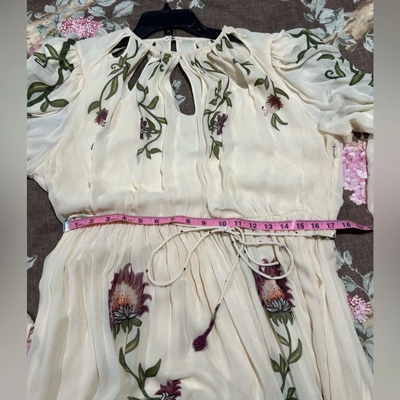 FARM Rio Romantic Nature Long Sleeve Maxi Dress - Picture 11 of 12